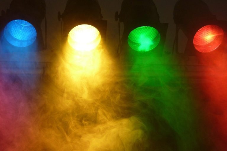 headlights, fog, stage, technology, shining, event, lighting, spotlights, multicoloured, lights, stage, stage, stage, stage, stage, event, spotlights